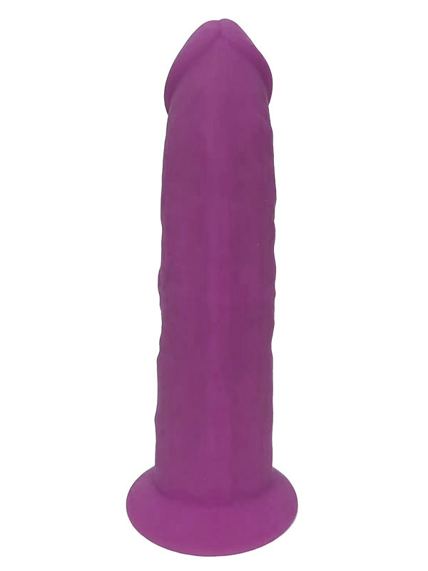 Dream Toys Real Love Dual Density Silicone Dildo Purple 19 cm