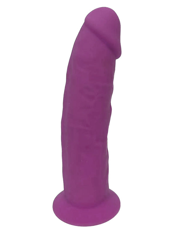 Dream Toys Real Love Dual Density Silicone Dildo Purple 19 cm