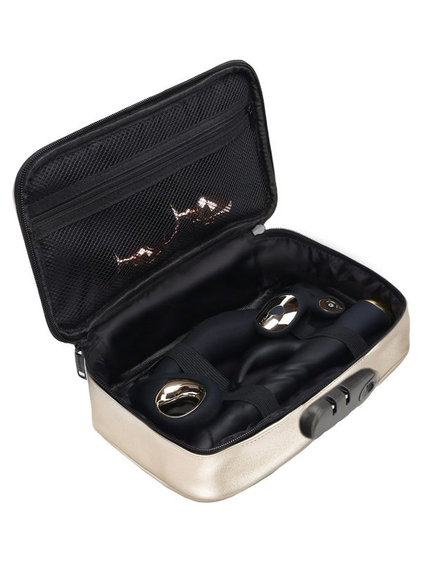 Geantă cu Cifru Dorcel Discreet Box Luxury Gold Edition