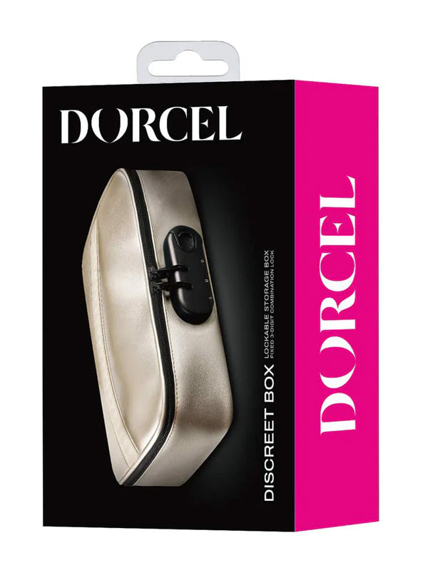 Geantă cu Cifru Dorcel Discreet Box Luxury Gold Edition