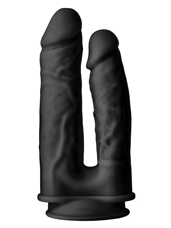 Dream Toys Real Love Dual Density Double Penetrator Dildo Black