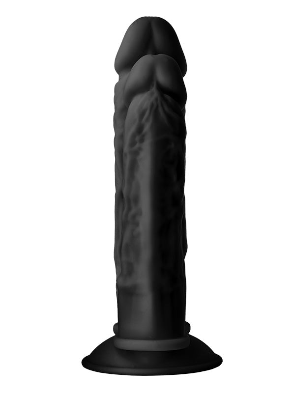 Dream Toys Real Love Dual Density Double Penetrator Dildo Black