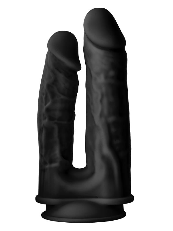 Dream Toys Real Love Dual Density Double Penetrator Dildo Black