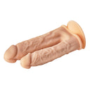 Dream Toys Real Love Dual Density Double Penetrator Dildo Light