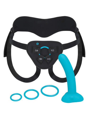 Set Ham Strap-On cu Dildo Peg 15 cm b-Vibe Every Body