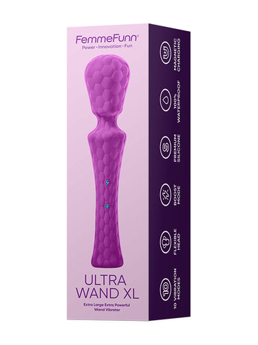 FemmeFunn Ultra Wand XL Vibrator Purple