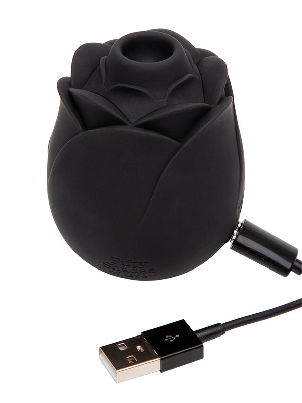 Fifty Shades of Grey Black Rose Clitoral Stimulator