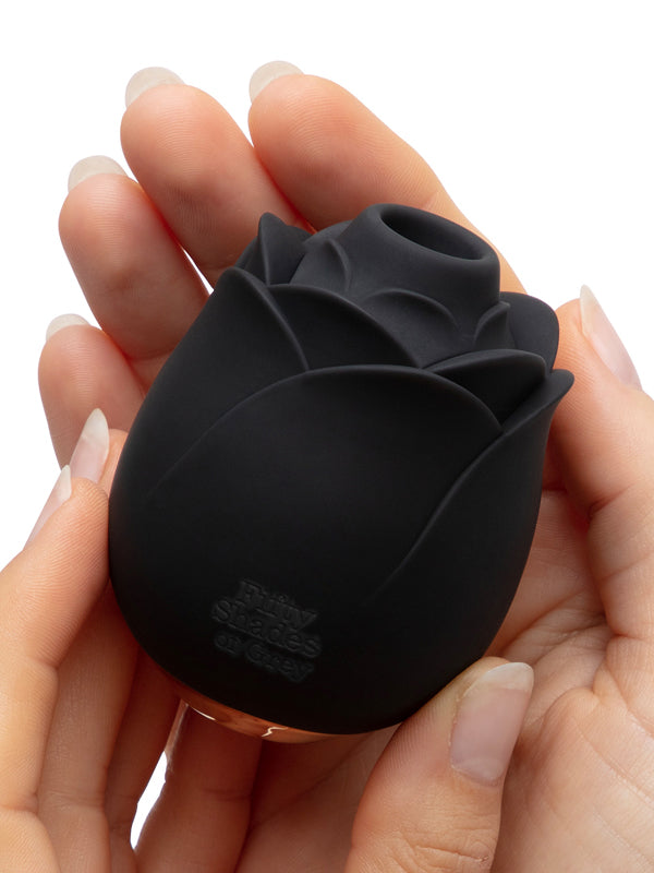 Fifty Shades of Grey Black Rose Clitoral Stimulator