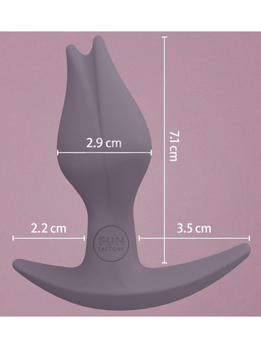 Fun Factory Bootie Fem Anal Plug Dark Taupe