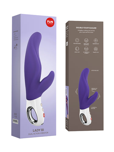 Fun Factory Lady Bi Rabbit Vibrator Violet