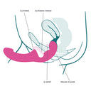 Fun Factory Share Lite Double Dildo Blackberry