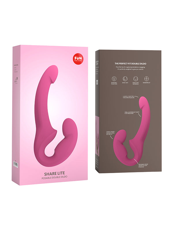 Fun Factory Share Lite Double Dildo Blackberry