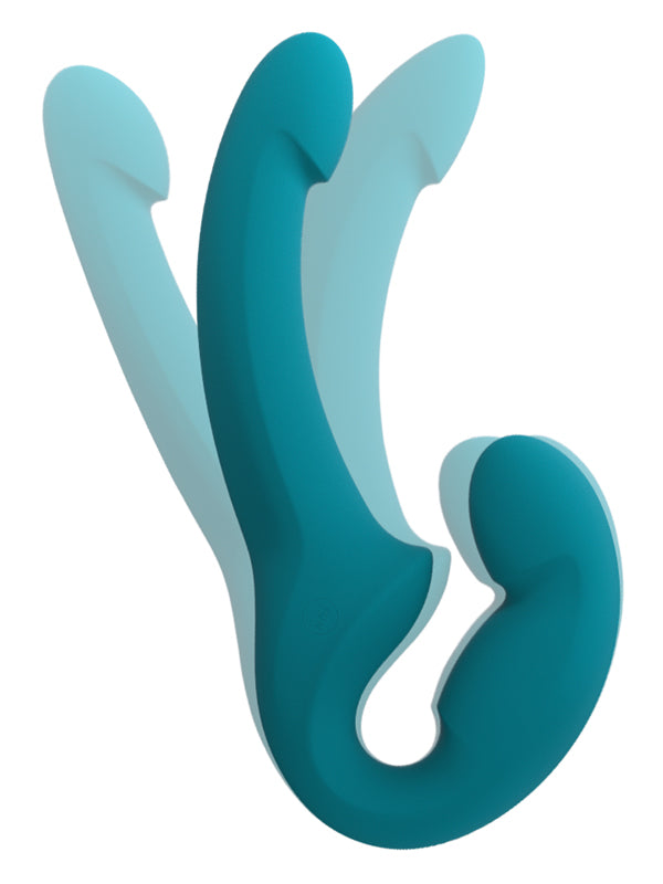 Fun Factory Share Lite Double Dildo Deep Sea Blue