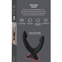 Fun Factory Ryde Double Ended Grinding Dildo Black
