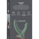 Fun Factory Ryde Double Ended Grinding Dildo Green