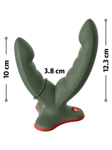 Fun Factory Ryde Double Ended Grinding Dildo Green