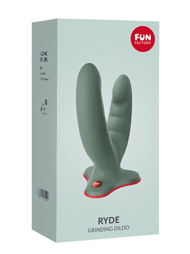 Fun Factory Ryde Double Ended Grinding Dildo Green