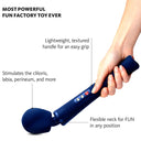 Fun Factory Vim Wand Vibrator Blue