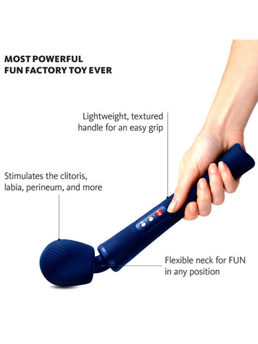Fun Factory Vim Wand Vibrator Blue