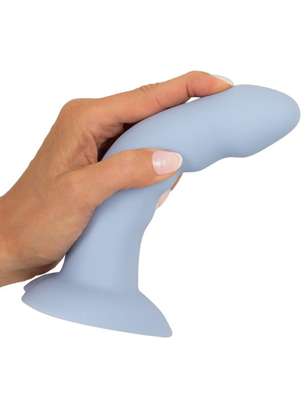 Dildo Vibrator din Silicon You2Toys Heart Guy Blue 17 cm