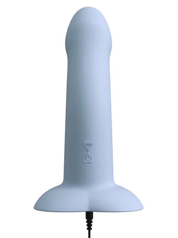 Dildo Vibrator din Silicon You2Toys Heart Guy Blue 17 cm