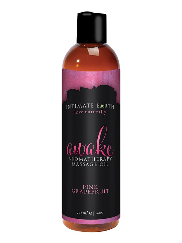 Intimate Earth Awake Pink Grapefruit Massage Oil