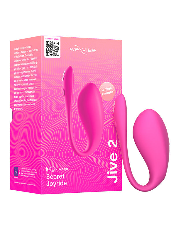 Vibrator We-Vibe Jive 2 cu Telecomandă și Control prin Aplicație