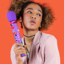 Le Wand Feel My Power Jade Purple Brown Wand Massager