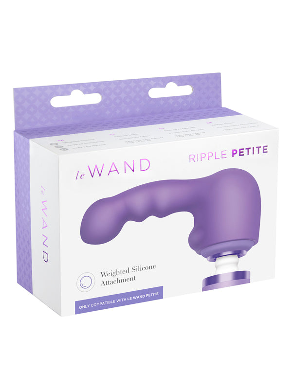 Le Wand Petite Ripple Weighted Attachment