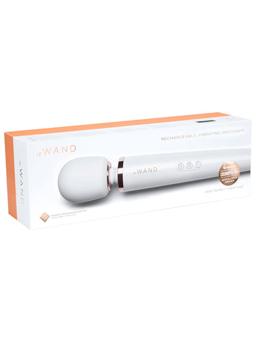 Le Wand Rechargeable Body Massager Pearl White