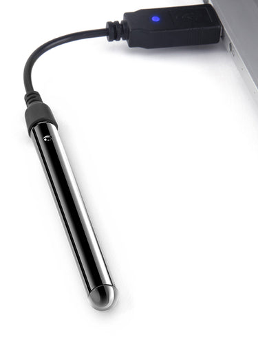 Le Wand Necklace Vibe Stainless Steel Vibrator Black