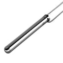 Le Wand Necklace Vibe Stainless Steel Vibrator Black