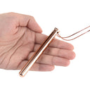 Le Wand Necklace Vibe Stainless Steel Vibrator Rose Gold