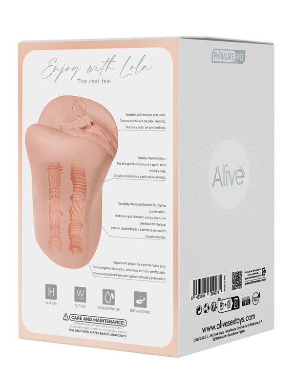 Masturbator Alive Lola Dual Opening Premium