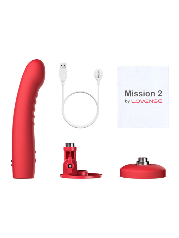 Dildo Vibrator cu Touch-Sense si App Lovense Mission 2