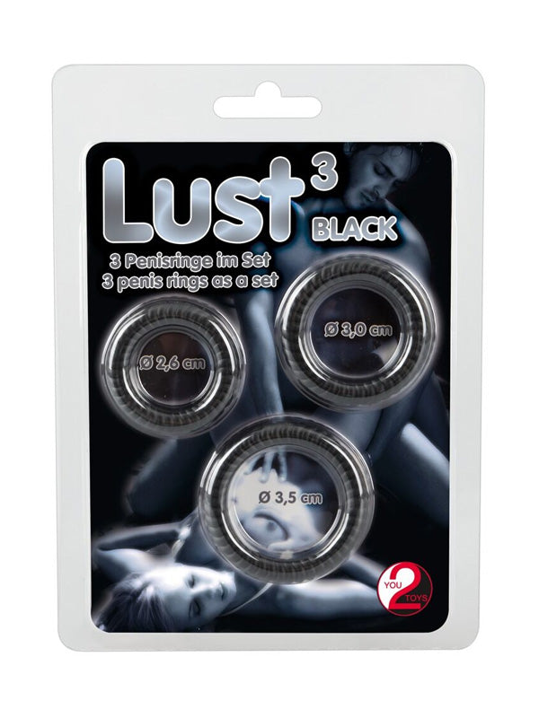 Set de 3 Inele pentru Penis You2Toys Lust