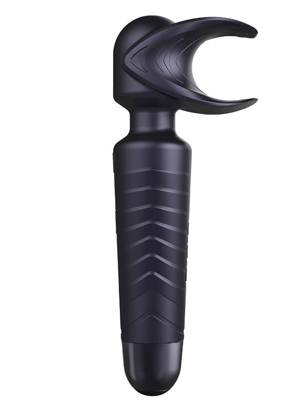 Stimulator cu Vibrații pentru Penis Manwan Man.Wand Evo Black Plum