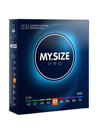Prezervative din Latex Natural My.Size Pro Marimea 57