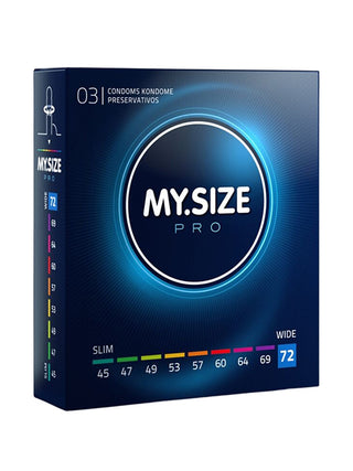 Prezervative din Latex Natural My.Size Pro Marimea 72