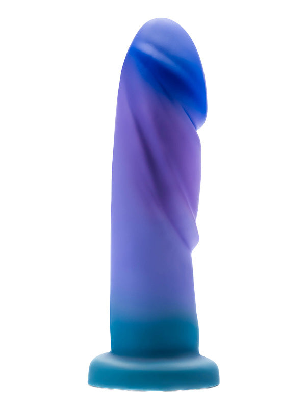 Blush Avant Midnight Rendezvous Silicone Suction Cup Dildo Ocean Blue 19.7 cm