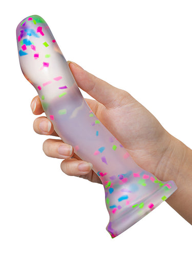 Blush Neo Elite Hanky Panky Glow In The Dark Dildo 19.6 cm