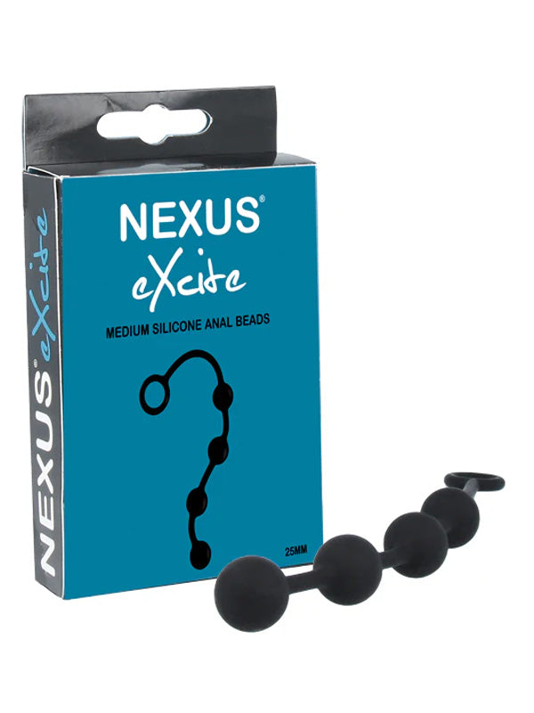 Mărgele Anale din Silicon Nexus Excite Medium