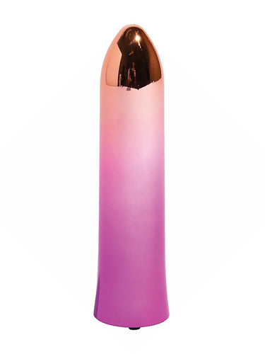 Mini Vibrator Impermeabil cu Incalzire NU Sensuelle Aluminium Point