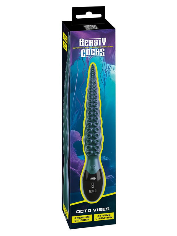 Vibrator Fantasy din Silicon Beasty Cocks Octo Vibes