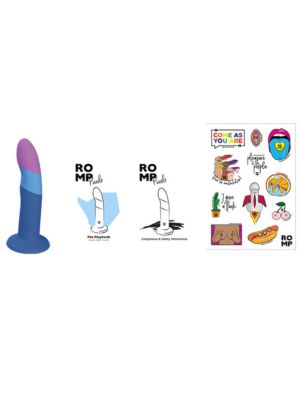 Dildo din Silicon cu Ventuză Romp Piccolo 14 cm