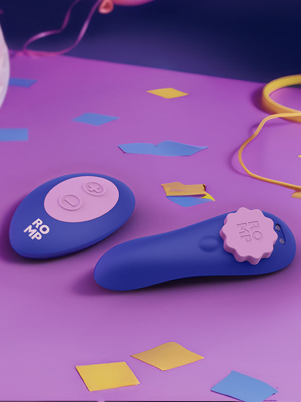 Vibrator Purtabil cu Control la Distanță Romp Party