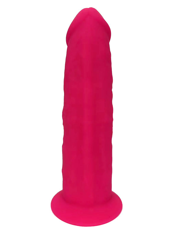 Dream Toys Real Love Dual Density Silicone Dildo Fuchsia 15.2 cm