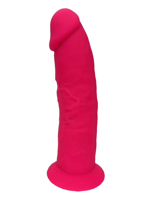 Dream Toys Real Love Dual Density Silicone Dildo Fuchsia 15.2 cm