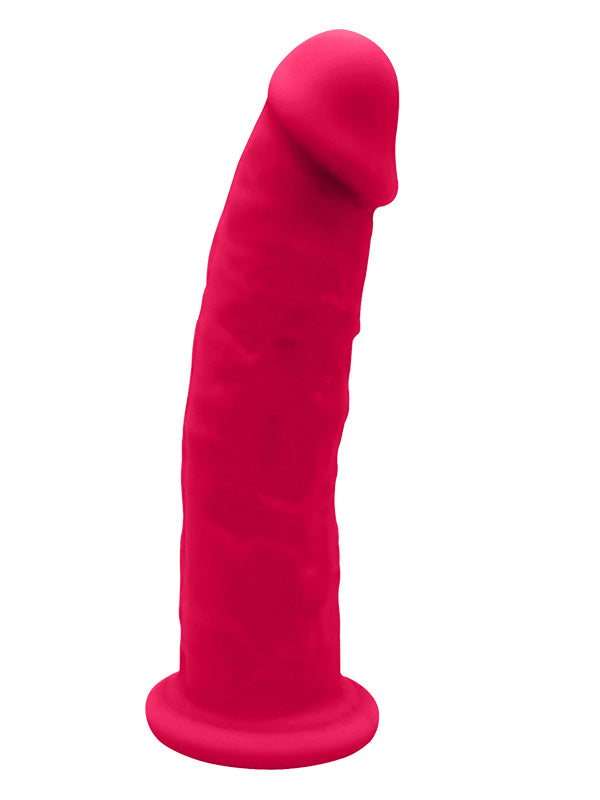 Dream Toys Real Love Dual Density Silicone Dildo Fuchsia 15.2 cm