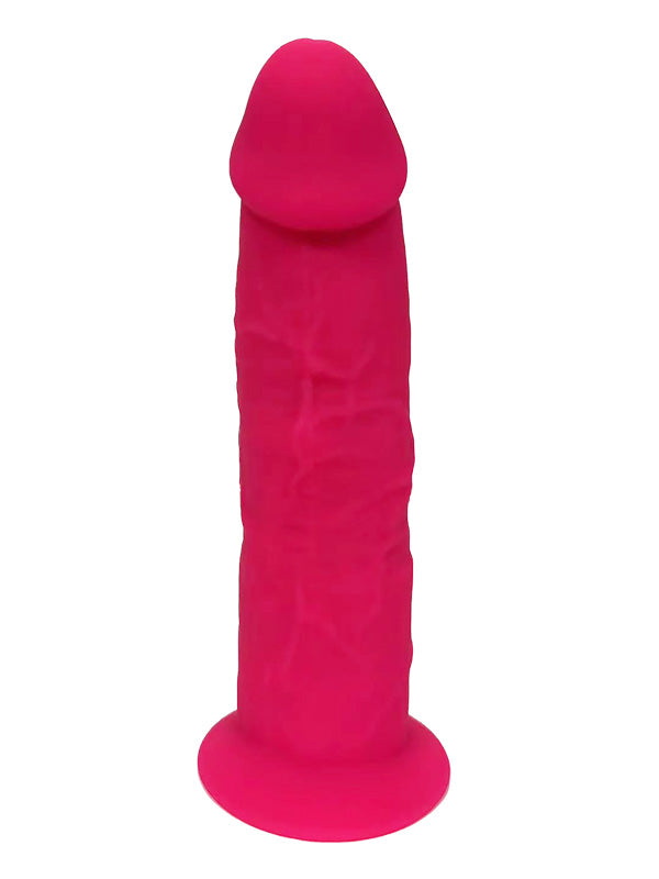 Dream Toys Real Love Dual Density Silicone Dildo Fuchsia 15.2 cm